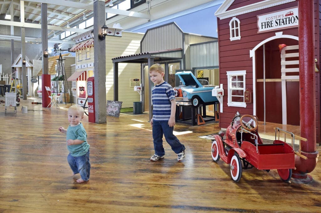 Tiny Town, a kidsized indoor village powered by children’s