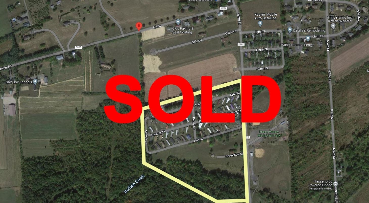 Mobile Home Park (99 Units) Mifflinburg, PA US Commercial Realty